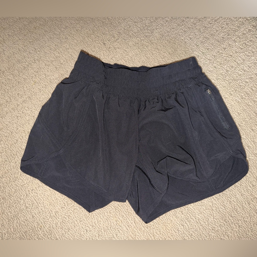lululemon athletica Black Athletic Shorts with Inner Liner